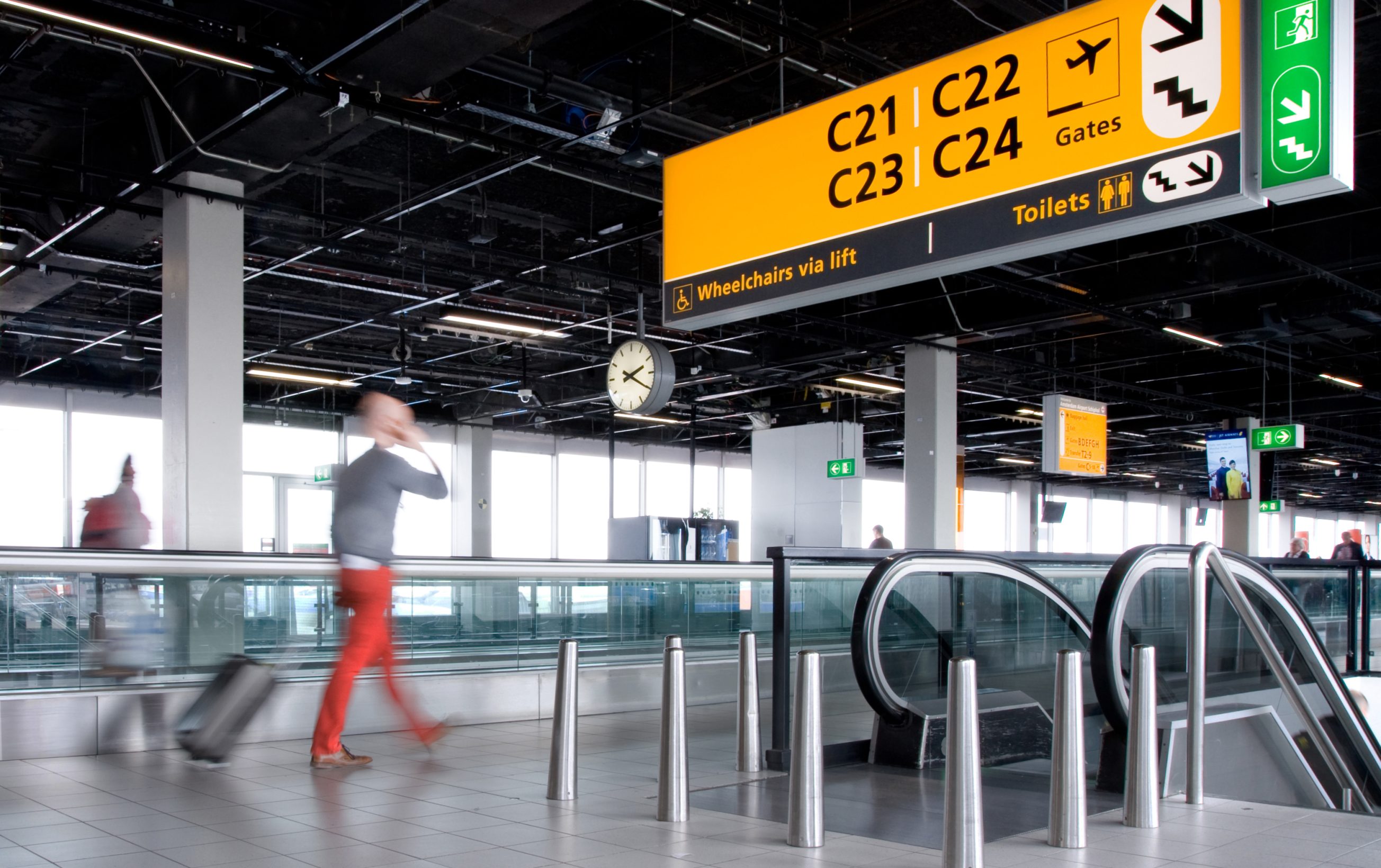 Schiphol Airport - Connecting people with spaces and places