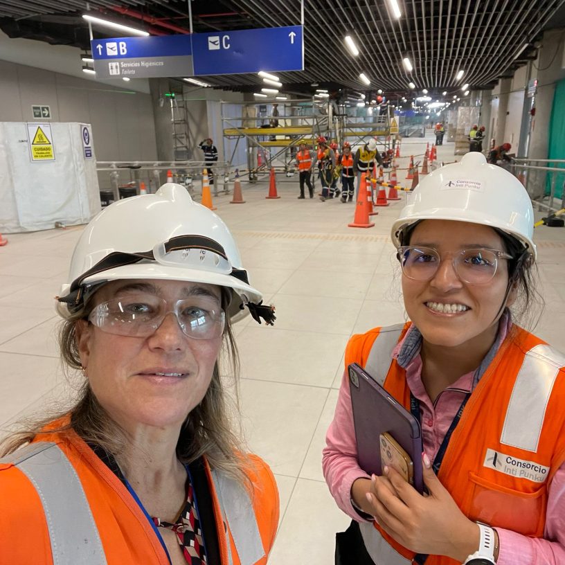 Team Mijksenaar auditing Lima Airport! - Connecting people with spaces and places